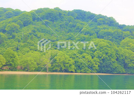 從廣島縣竹原市乘坐渡輪前往大崎上島。 從廣島縣竹原市乘坐渡輪前往大崎上島。 104262117