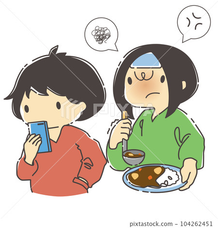 Husband who does not replace housework even if he catches a cold 104262451