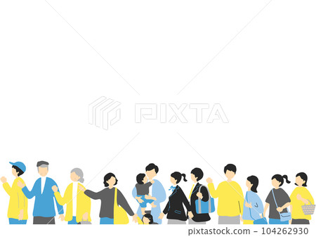 排隊的人 104262930
