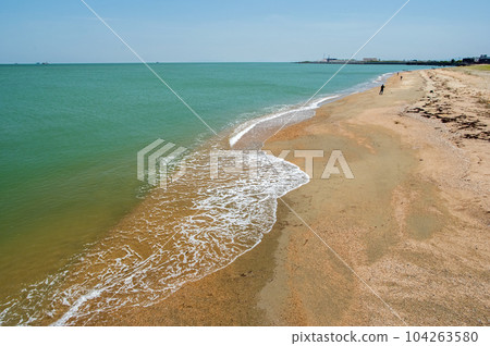 [Image of the sea and the beach] Yoshizaki Beach, Yokkaichi City, Mie Prefecture 104263580