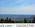 Overlooking the Okayama plateau from Mt. Yataka 104263746