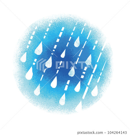 水彩風雨插圖 104264143