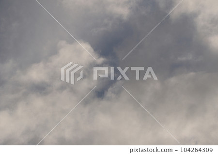 Stormy weather and dark clouds. 104264309