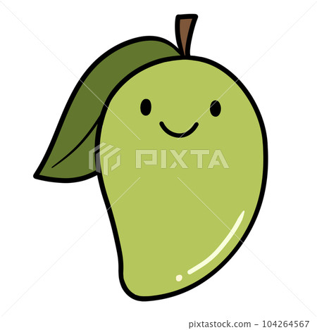 Cute Green Mango Cute Green Mango 104264567