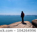 Climb the rocks of Ojigatake and look out over the Seto Inland Sea 104264996