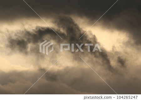 Stormy weather and dark clouds 104265247