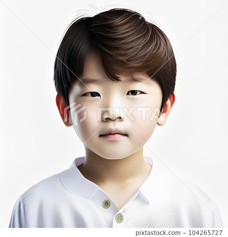 男孩正面照片：AI生成 104265727