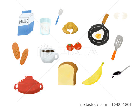 breakfast set 104265801