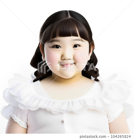 女孩的正面照片:AI 生成 女孩的正面照片:AI 生成 104265824