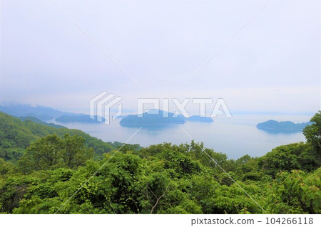 Travel from Takehara, Hiroshima Prefecture to Osaki Daizo From the room of Kinoe Onsen Hotel Seifukan A fantastic view of the sea and Oshita Island in the Seto Inland Sea Travel from Takehara, Hiroshima Prefecture to Osaki Daizo From the room of Kinoe Onsen Hotel Seifukan A fantastic view of the sea and Oshita Island in the Seto Inland Sea 104266118