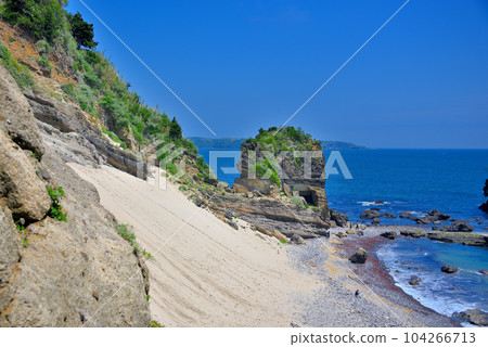 Izu Peninsula/Tagyu Sand Ski Area/Sledding spot popular with children and tourists/Shimoda City, Shizuoka Prefecture(1) 104266713