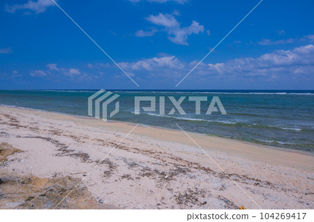 Okinawa Kudaka Island Island of the Gods, an island road where nature remains Okinawa Kudaka Island Island of the Gods, an island road where nature remains 104269417