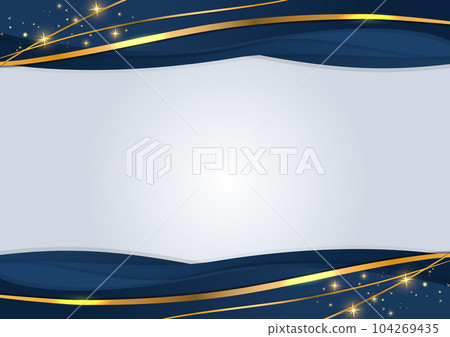 deep blue luxury frame 104269435