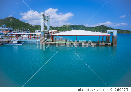 沖繩久高島 神之島 安座間港 104269975