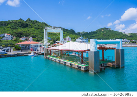 沖繩久高島 神之島 安座間港 104269983