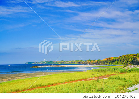 (Choshi City, Chiba Prefecture) Byobugaura, early morning (Choshi City, Chiba Prefecture) Byobugaura, early morning 104270402