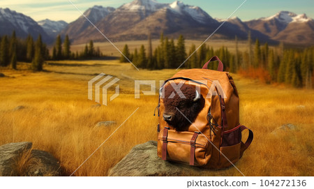 School backpack for books and textbooks, school year, the concept of school education School backpack for books and textbooks, school year, the concept of school education 104272136