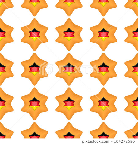 Pattern cookie with flag country Germany in tasty biscuit Pattern cookie with flag country Germany in tasty biscuit 104272580