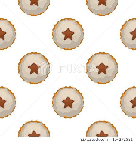 Pattern homemade cookie different taste in pastry biscuit 104272581