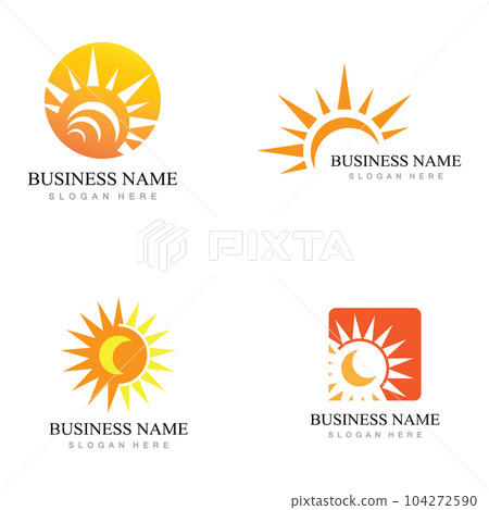 Sun Vector illustration Icon Sun Vector illustration Icon 104272590