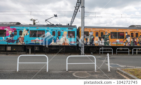 Naruto x Boruto train at Kawaguchiko station Naruto x Boruto train at Kawaguchiko station 104272745