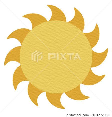 sun, cartoon, icon 104272988