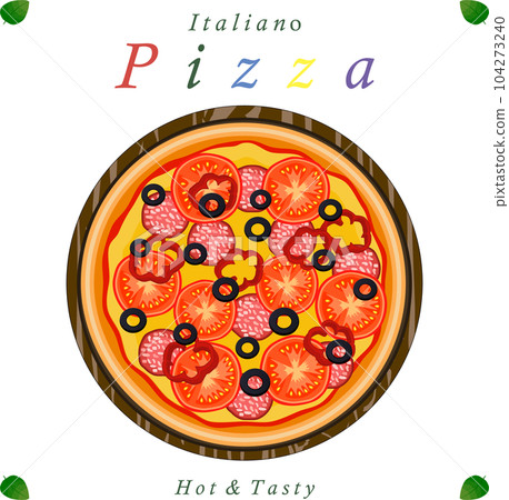 Various sweet tasty pizza 104273240