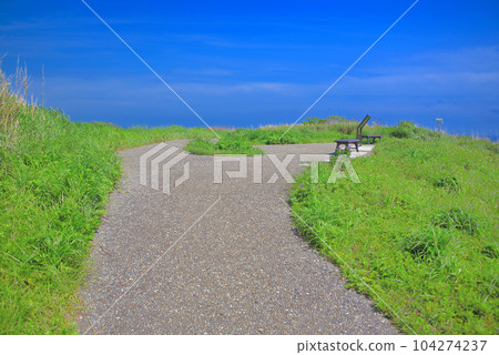 Izu Peninsula, Minamiizu, Strolling on the Okuiroro Hill, Promenade leading to the sky of Yuusuge Park, Minamiizu Town, Shizuoka Prefecture (2) Izu Peninsula, Minamiizu, Strolling on the Okuiroro Hill, Promenade leading to the sky of Yuusuge Park, Minamiizu Town, Shizuoka Prefecture (2) 104274237