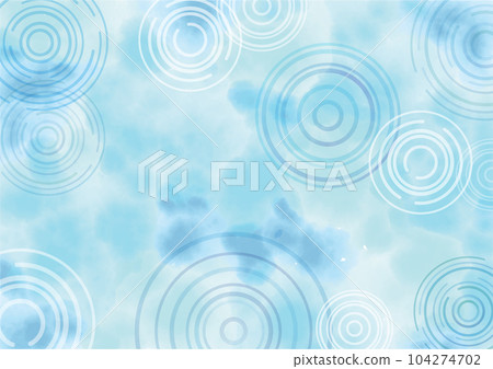 Pattern with ripples and swirls in water Blue Pattern with ripples and swirls in water Blue 104274702