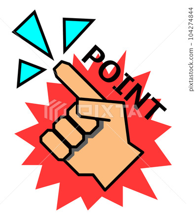 Illustration explaining important points that need to be checked by pointing 104274844