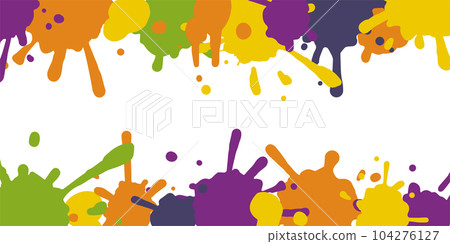 Frame material_colorful paint 104276127
