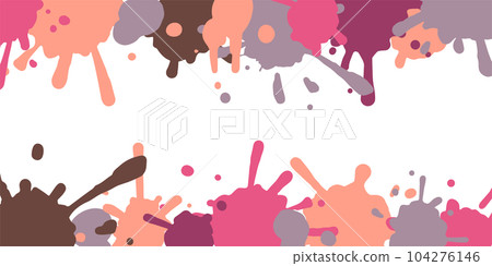 Frame material_colorful paint Frame material_colorful paint 104276146