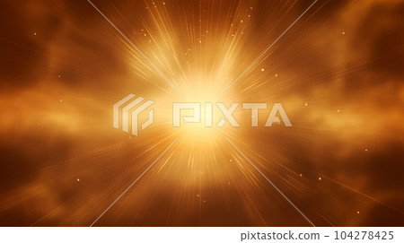 Solar system background, rays, yellow, for magazine articles, concept of the future Solar system background, rays, yellow, for magazine articles, concept of the future 104278425