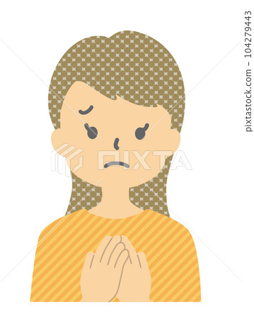 Expression: Troubled Woman 02 104279443