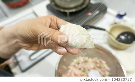 Homemade dumplings Homemade dumplings 104280737