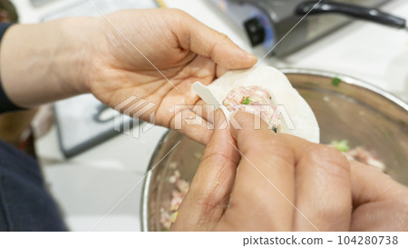 Homemade dumplings 104280738