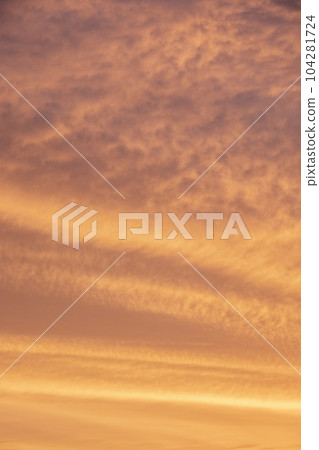 Morning glow clouds 104281724