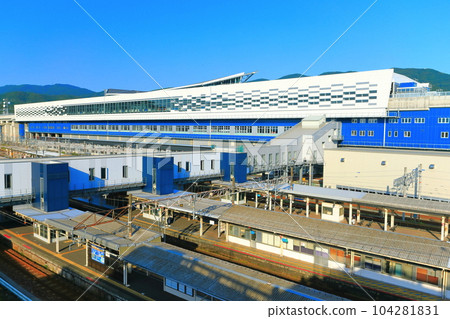 [Fukui Prefecture] JR Tsuruga Station on the Hokuriku Shinkansen 104281831