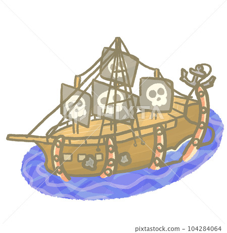 R: The sea where pirates lurk ☆ Pirate ship vs Kraken ② R: The sea where pirates lurk ☆ Pirate ship vs Kraken ② 104284064