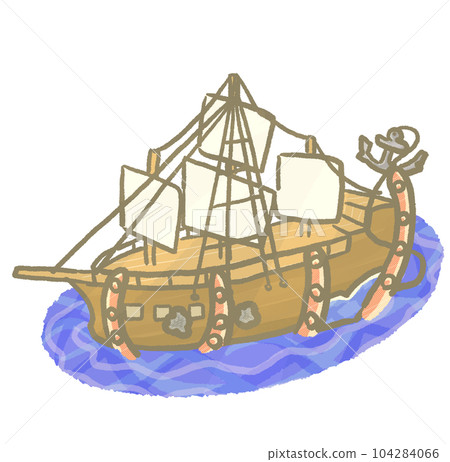 R: The Sea Where Pirates Lurk☆Pirate Ship VS Kraken ④ R: The Sea Where Pirates Lurk☆Pirate Ship VS Kraken ④ 104284066