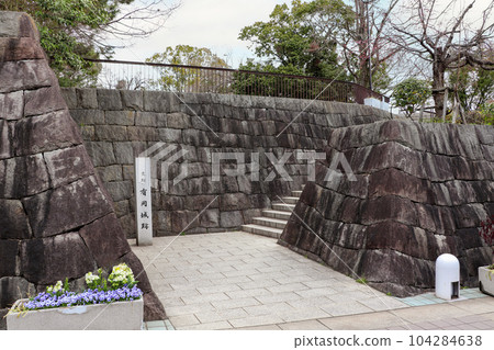 Arioka Castle Ruins in Itami City, Hyogo Prefecture Arioka Castle Ruins in Itami City, Hyogo Prefecture 104284638