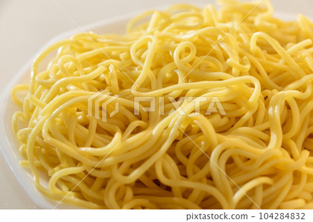 noodles on a plate noodles on a plate 104284832