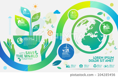 ecology, vector, infographic 104285456