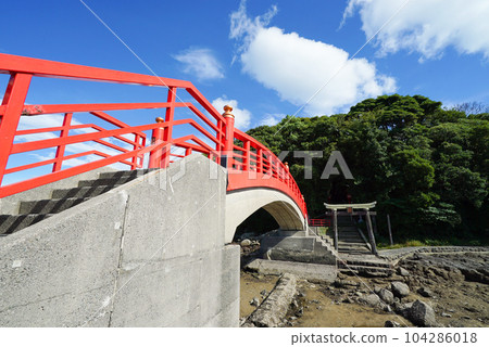 鹿兒島輝島神社和輝島大橋 104286018