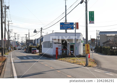 Chiba, Minamiboso, Scenery with round mailboxes (Chikura Shiroko Post Office) Chiba, Minamiboso, Scenery with round mailboxes (Chikura Shiroko Post Office) 104286291