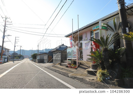 Chiba, Minamiboso, Scenery with round mailboxes (Nanaura Post Office) Chiba, Minamiboso, Scenery with round mailboxes (Nanaura Post Office) 104286300