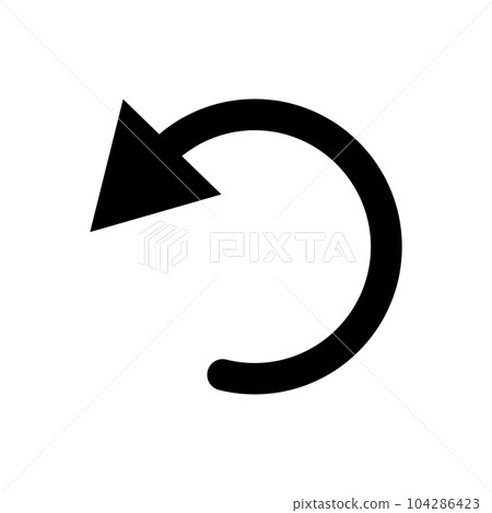 Undo Icon White