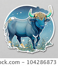 AI illustration Taurus 104286873