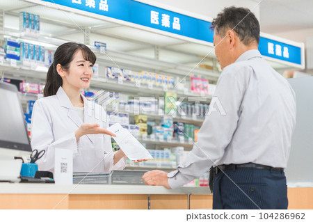 Pharmacists working in pharmacies, hospitals, and drug stores (prescriptions, medicines, supplements) Pharmacists working in pharmacies, hospitals, and drug stores (prescriptions, medicines, supplements) 104286962