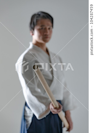 Aikido wooden sword type 104287459